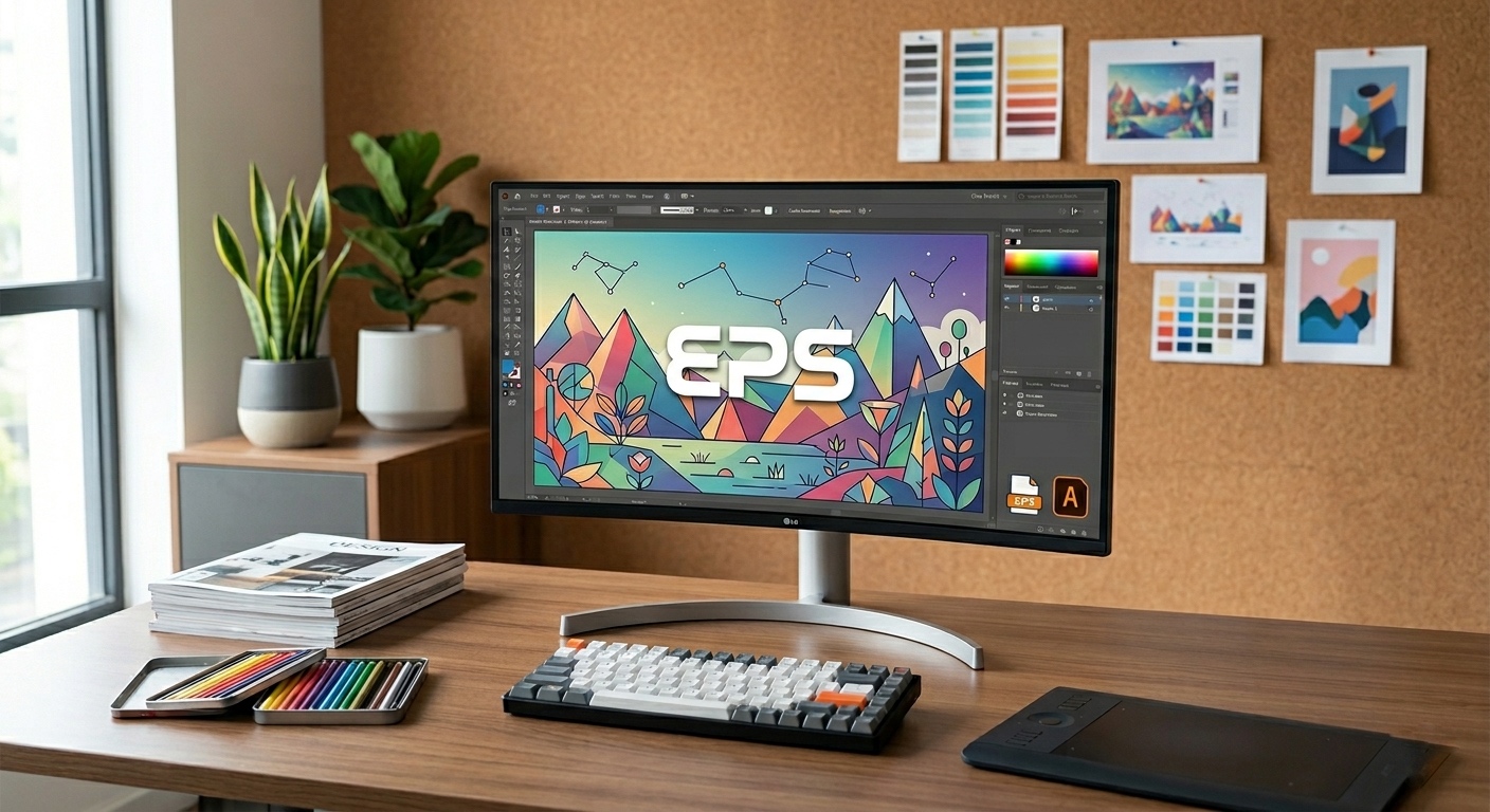 راهنمای استفاده از فایل وکتور EPS | دانلود فایل لایه باز پریمیوم – ادیت‌ابزار