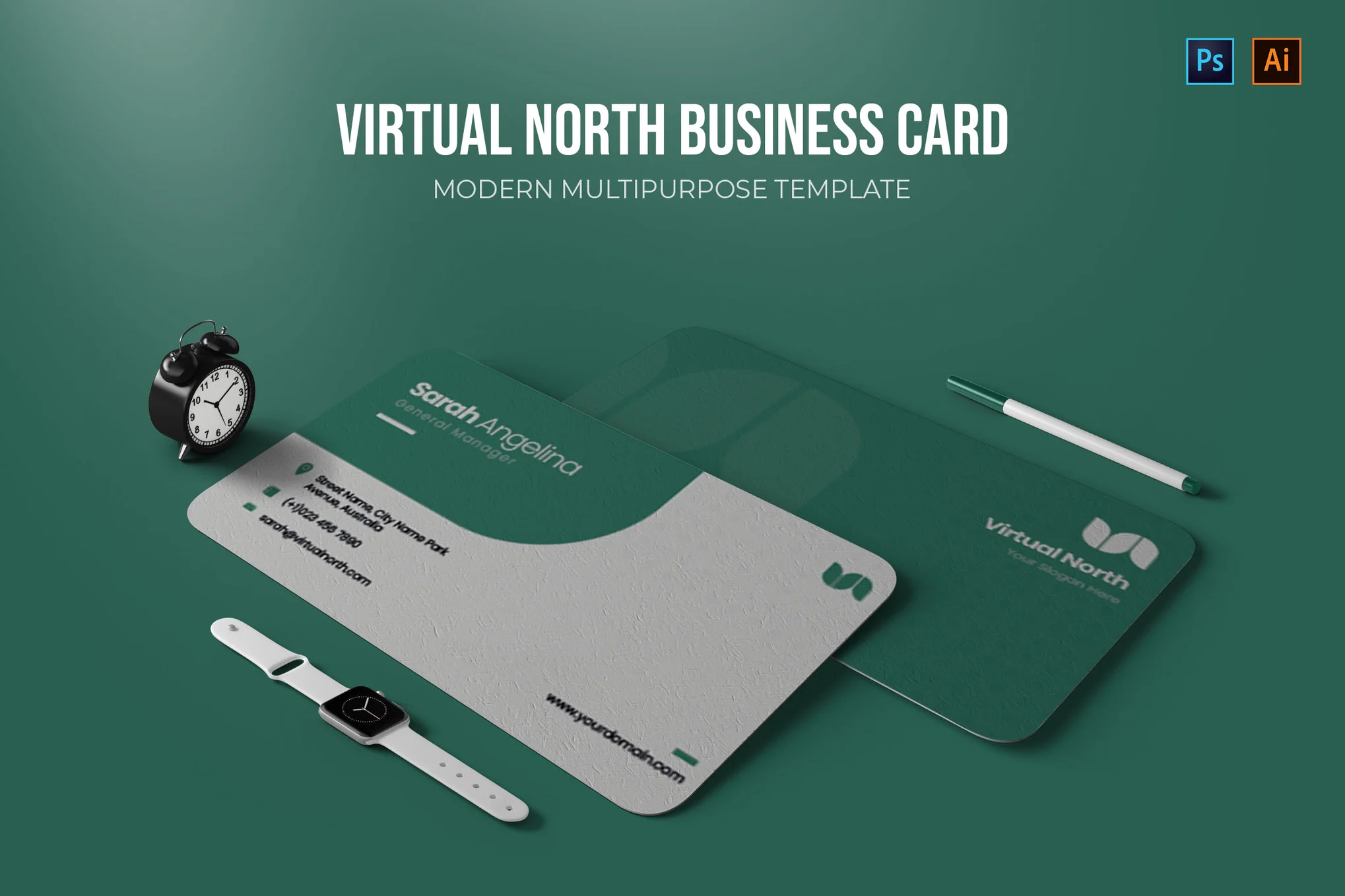 طرح آماده کارت ویزیت